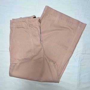 Topshop Cropped Wide Leg Pants